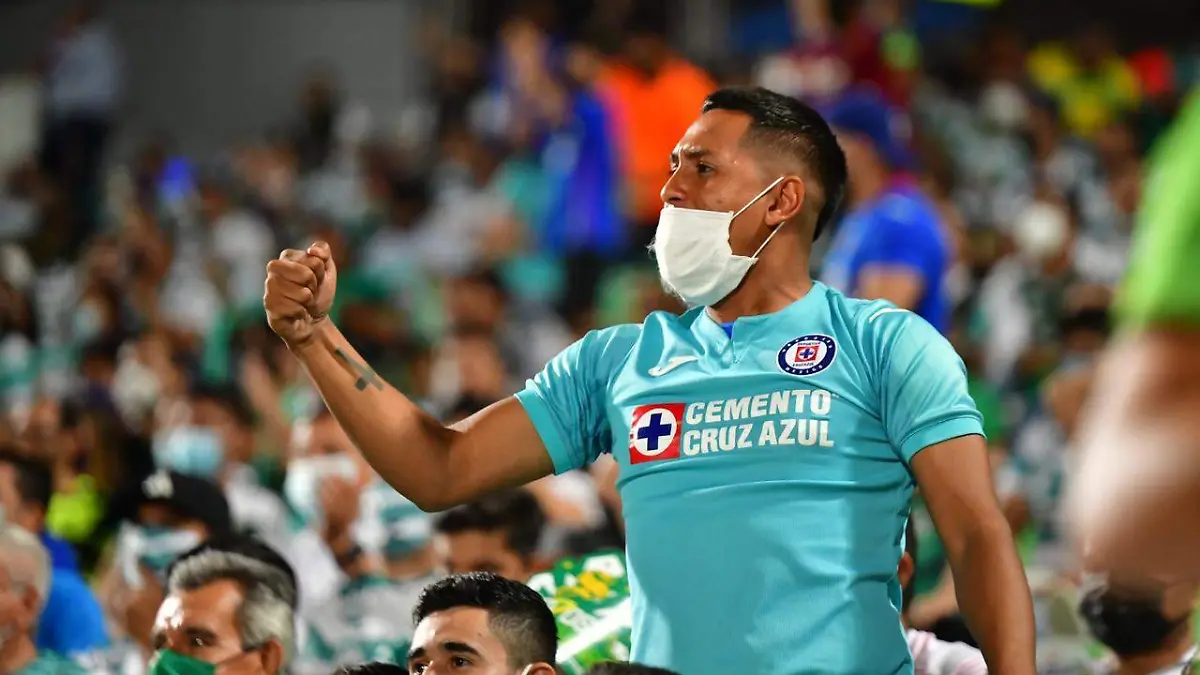 Aficionado del Cruz Azul